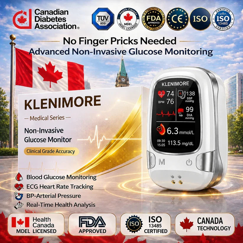 KLENIMORE™ Non-Invasive Health Monitor 99.9%Accuracy (Mayo Clinic Recommended)