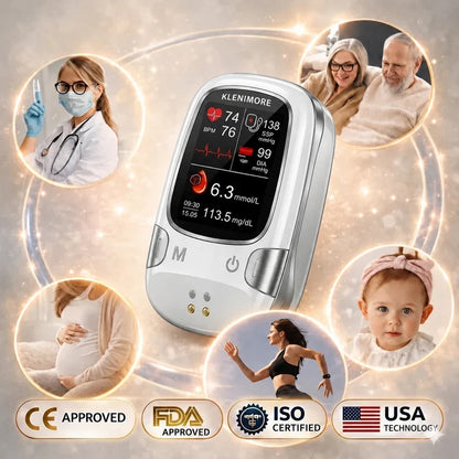 KLENIMORE™ Non-Invasive Health Monitor 99.9%Accuracy (Mayo Clinic Recommended)