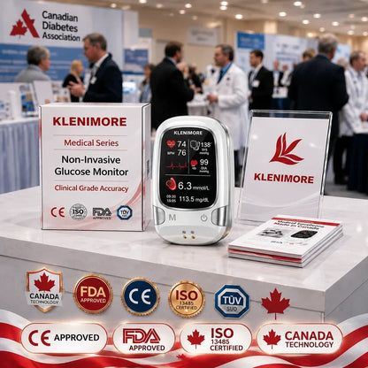 KLENIMORE™ Non-Invasive Health Monitor 99.9%Accuracy (Mayo Clinic Recommended)