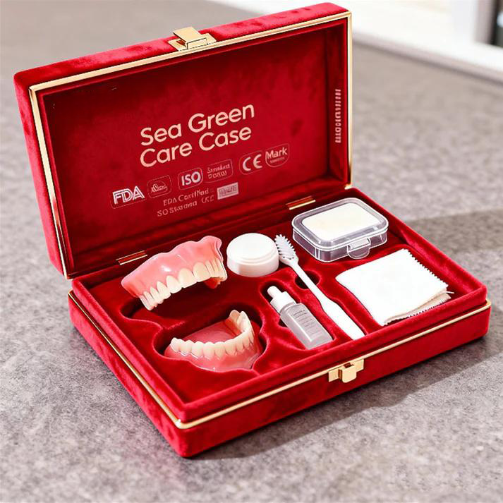 Ends Today: 50% OFF! ⏰ KLENIMORE™ Custom-Fit Smile Support Set — Strong Hold & Natural Look 🦷