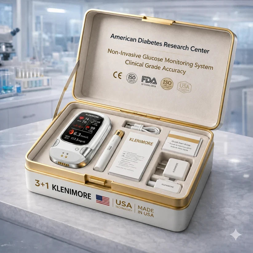 KLENIMORE™ Non-Invasive Health Monitor 99.9%Accuracy (Mayo Clinic Recommended)