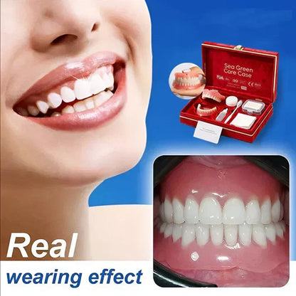 Ends Today: 50% OFF! ⏰ KLENIMORE™ Custom-Fit Smile Support Set — Strong Hold & Natural Look 🦷