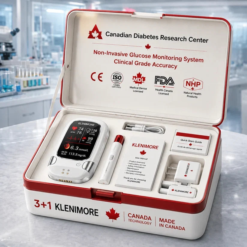 KLENIMORE™ Non-Invasive Health Monitor 99.9%Accuracy (Mayo Clinic Recommended)