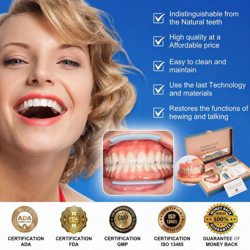 🌎 ROSOPLTM Custom-Fit Dentures ⏰ ENDS TODAY • 49% OFF | Smile with Confidence