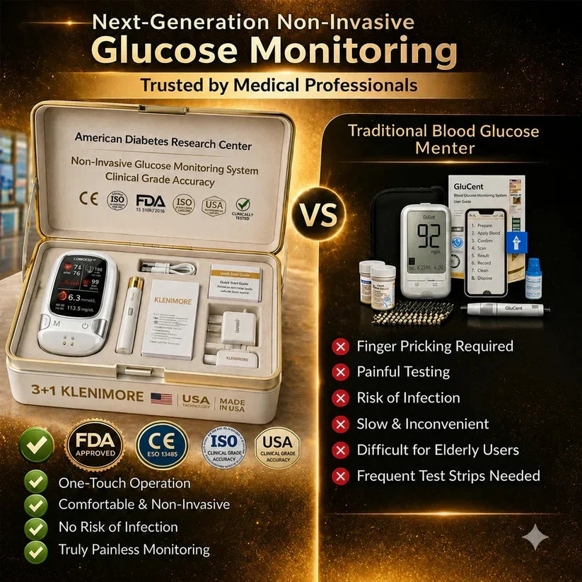 KLENIMORE™ Non-Invasive Health Monitor 99.9%Accuracy (Mayo Clinic Recommended)