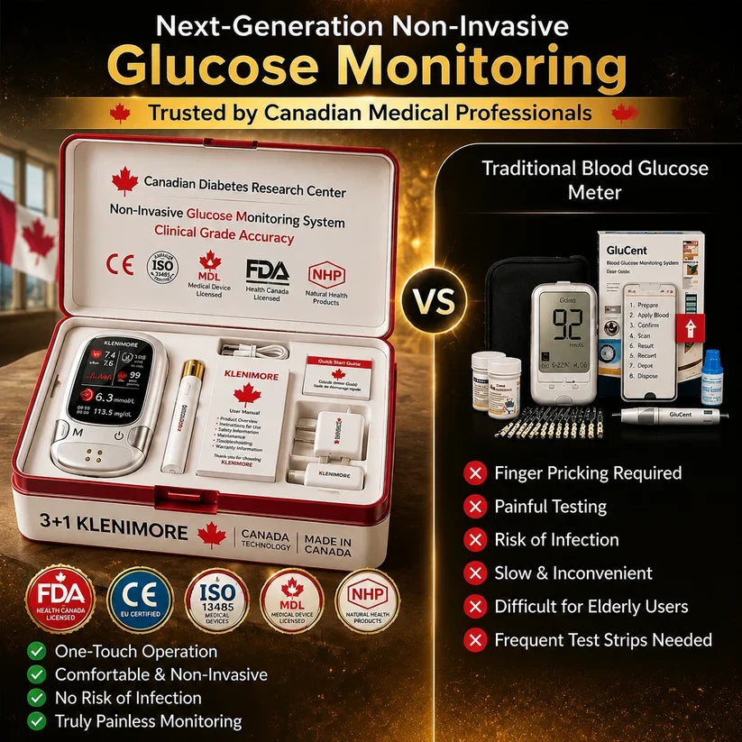 KLENIMORE™ Non-Invasive Health Monitor 99.9%Accuracy (Mayo Clinic Recommended)