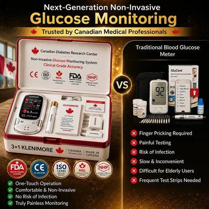 KLENIMORE™ Non-Invasive Health Monitor 99.9%Accuracy (Mayo Clinic Recommended)