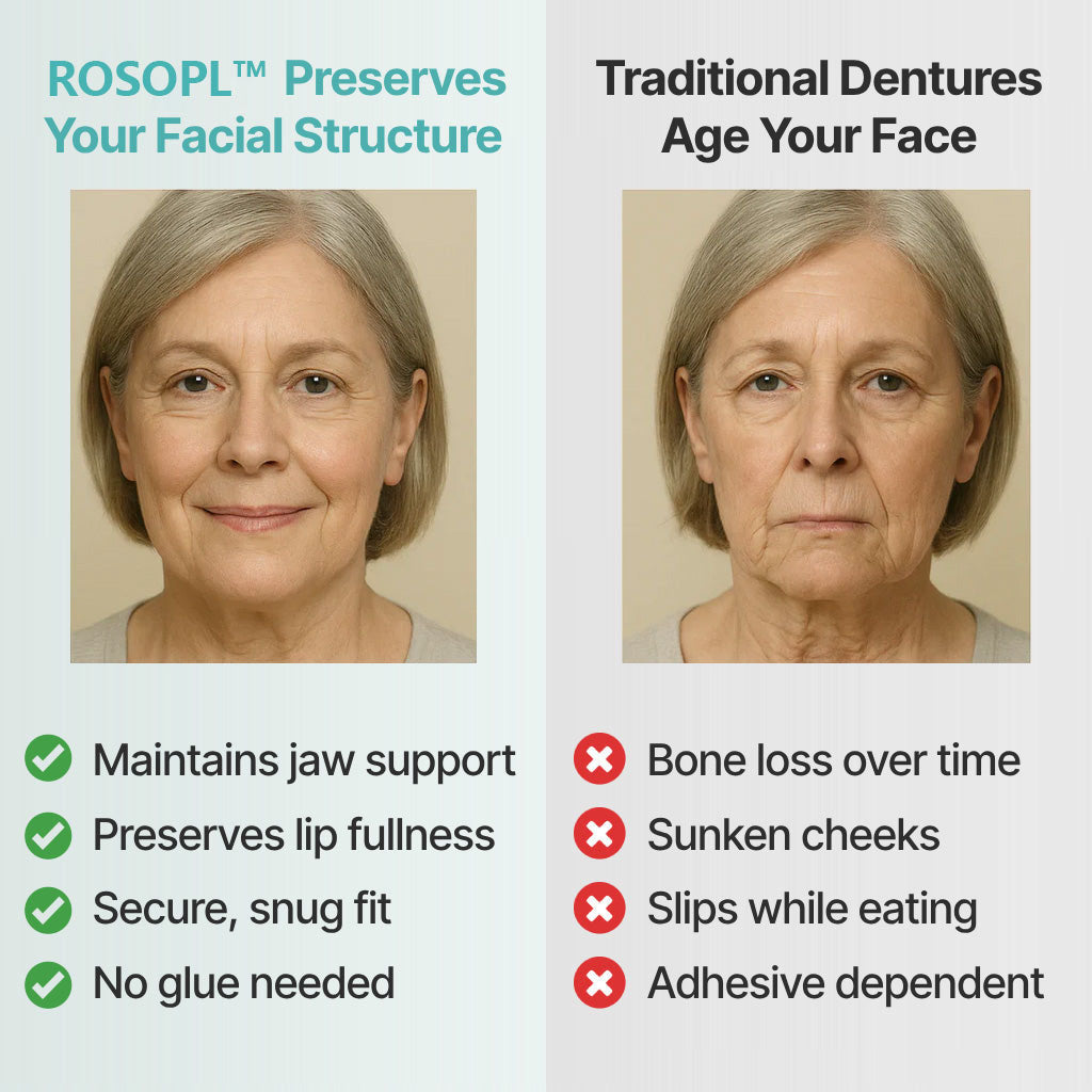 🌎 ROSOPLTM Custom-Fit Dentures ⏰ ENDS TODAY • 49% OFF | Smile with Confidence