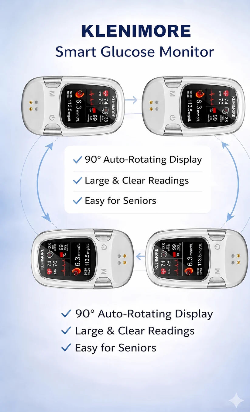 KLENIMORE™ Non-Invasive Health Monitor 99.9%Accuracy (Mayo Clinic Recommended)