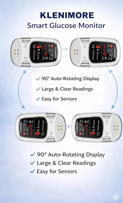 KLENIMORE™ Non-Invasive Health Monitor 99.9%Accuracy (Mayo Clinic Recommended)