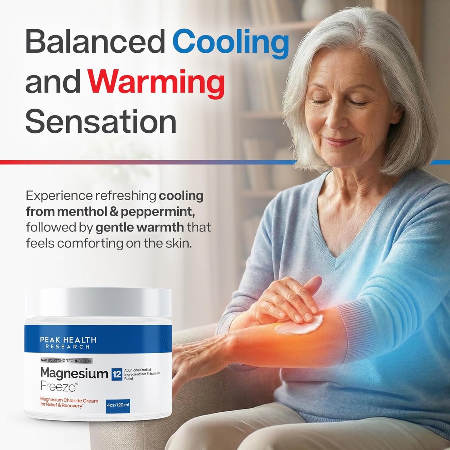 MagnesiumFreeze cooling and warming sensation